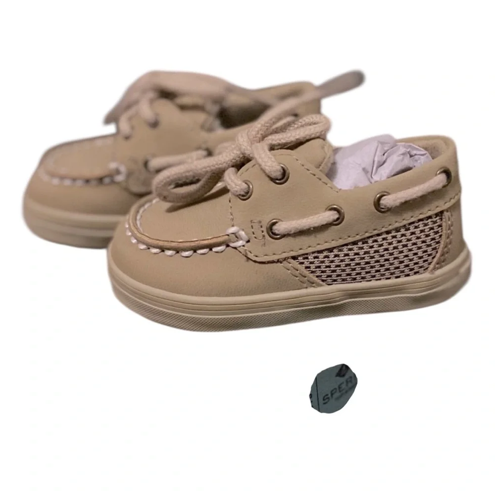 Sperry Kids Beige Moccasins 1M